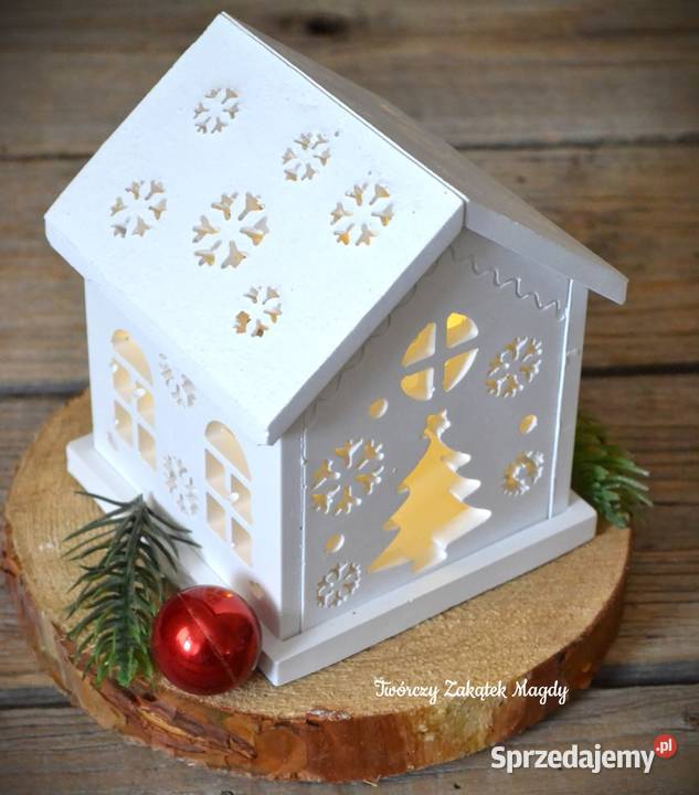 Domek świąteczny LED na prezent Słupsk