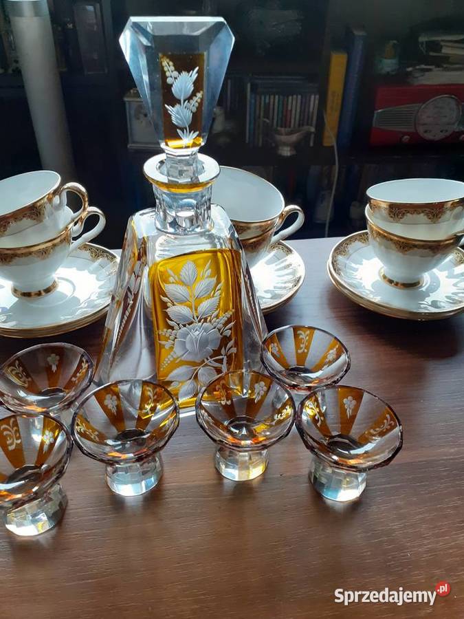 karafki różne i kieliszki Ceramika i szkło Warszawa