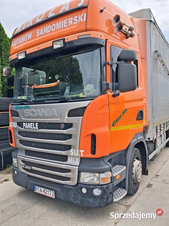 SCANIA R380 Tandem zestaw 2x77 JUMBO Baranów Sandomierski