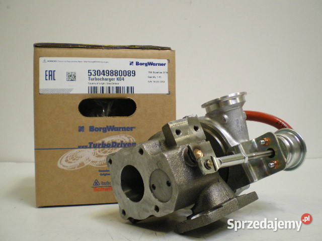 Nowa turbosprężarka BorgWarner 53049880089 Siedlce