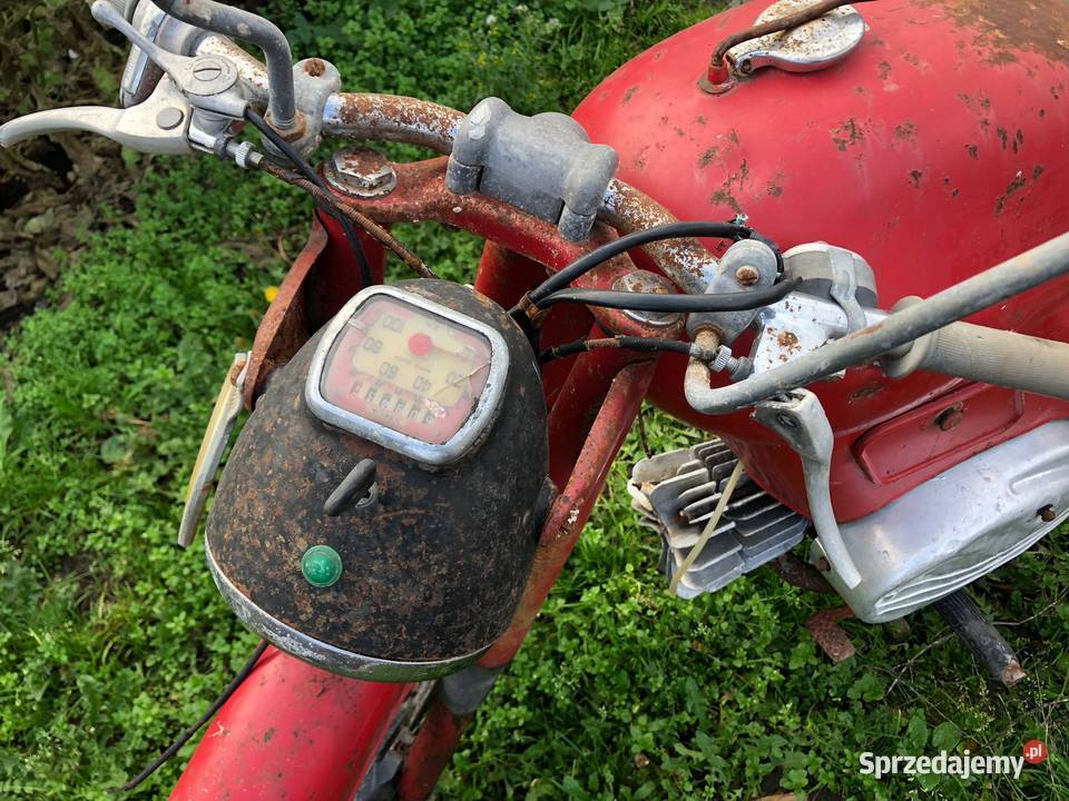 Motocykl zabytkowy włoski Moto Guzzi Zigolo 123456km Moto Guzzi Częstochowa