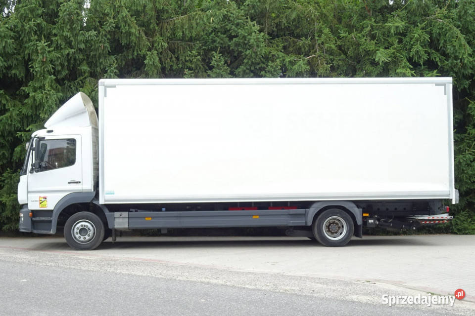Mercedes Atego 1218 Euro 6 272 kontener 18p elektryczne lusterka mazowieckie