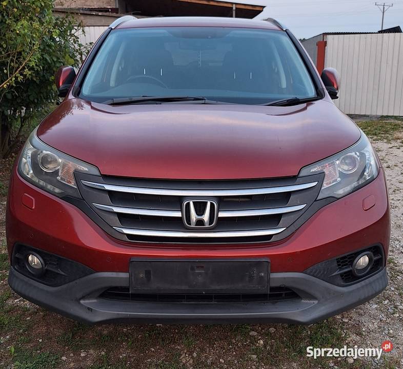 HONDA CRV IV 1215 R539P KOMPLETNY PRZÓD MASKA Łosieniec