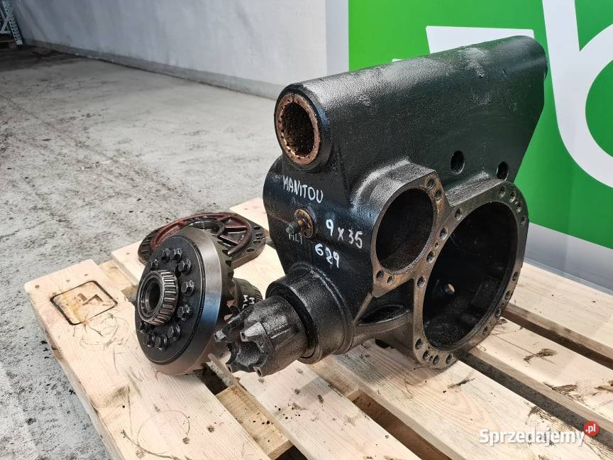 Środek mostu Manitou MLT 629 Spicer 9X35 wielkopolskie