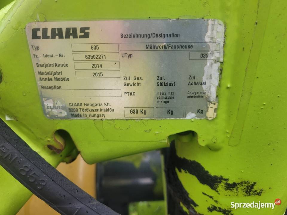 Kosiarka dyskowa CLAAS DISCO 290 śląskie Przyrów