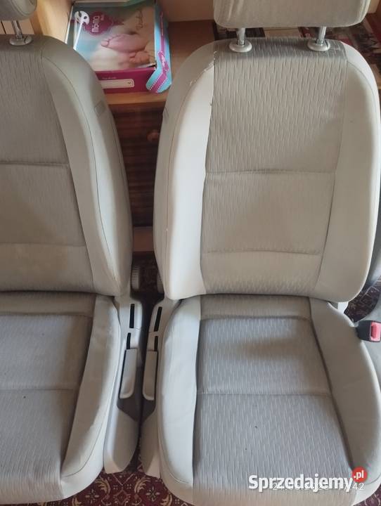 Fotele Audi A4 B7 komplet szare zadbane Krosno