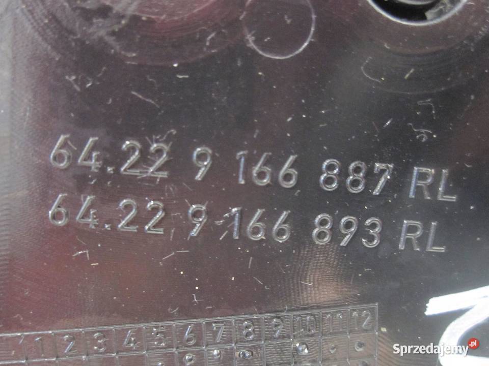 BMW F10 LIFT kratka nawiewu lewa 91666887 świętokrzyskie