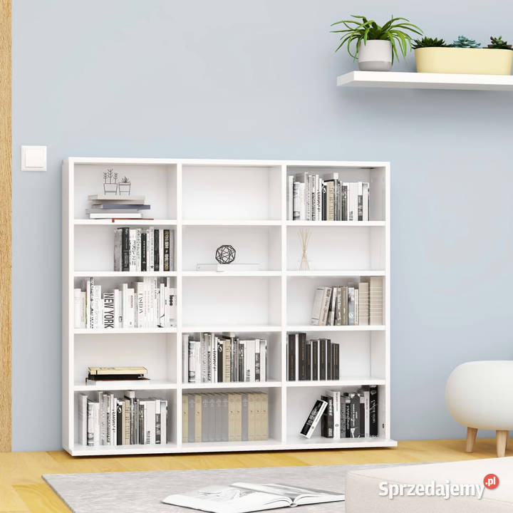 Szafka na płyty CD biała 102x23x895 WM801787 mazowieckie Warszawa sprzedam