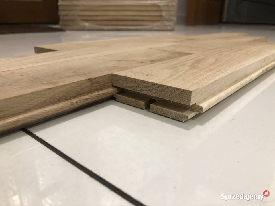 PARKIET DĄB lity dębowy 22x70x500 Natur klasa 1 Materiały budowlane Warszawa