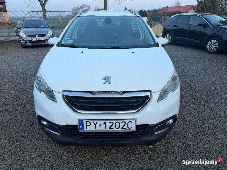 Peugeot 2008 klima zarejestrowany gwarancja I elektryczne lusterka Zbąszyń