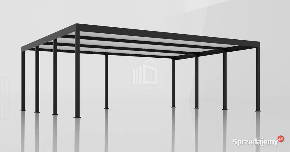 CarPort PREMIUM wiata samochodowa 7x5 antracyt Pabianice