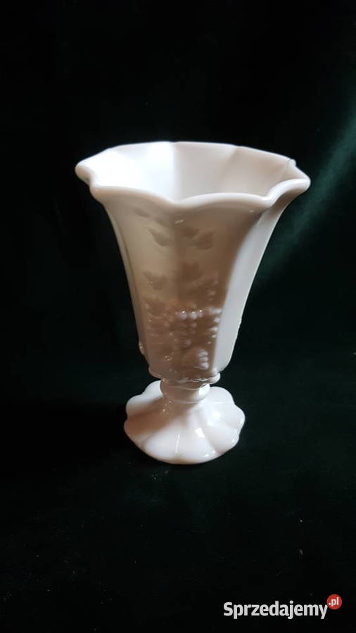 Westmoreland sygnowany wazonik że szkła latino Myszków