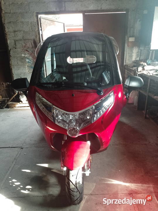 Motorower trójkołowy 2500km Racławice