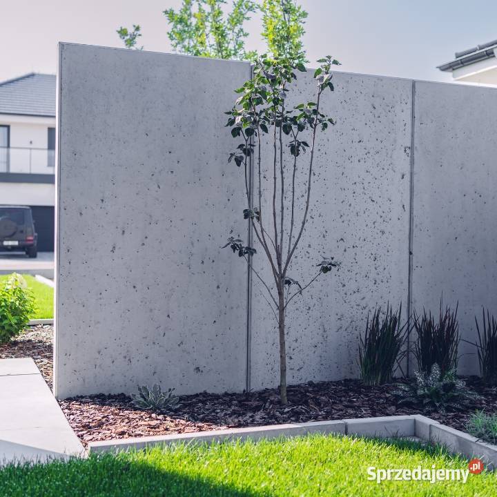Mur Ogrodzeniowy 200cmx100 Beton Pozostałe Gdów