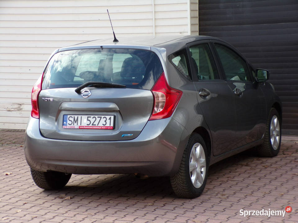Nissan Note Klimatyzacja Gwarancja 12 80 2014 II Rok produkcji 2013 Note Mikołów