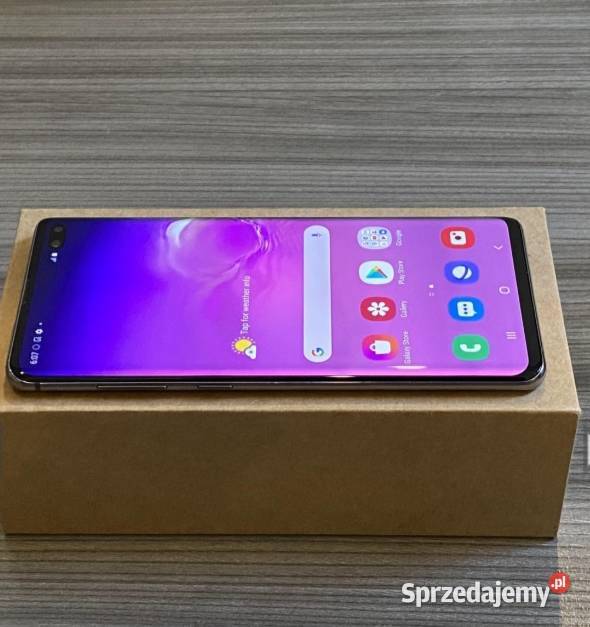 Samsung Galaxy S10 PLUS 128 GB czarny BEZ BLOKAD pomorskie Ustka
