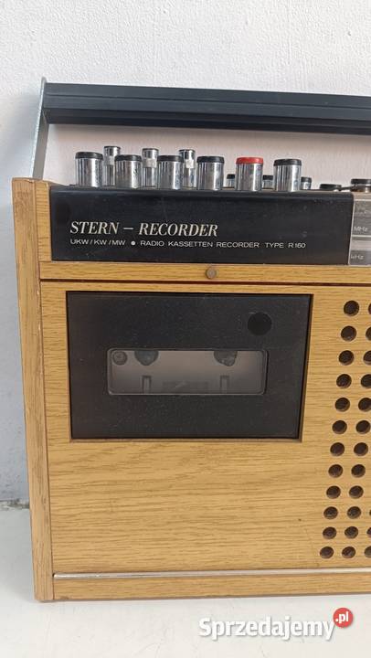 Przenośny Recorder SternRecorder Type R 160 Radioodtwarzacze wielkopolskie Poznań
