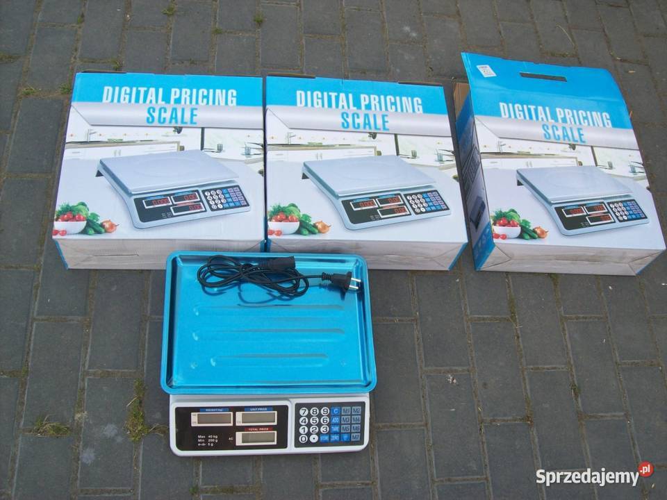 ELEKTRONICZNA WAGA 40 5g SKLEPOWA MAGAZYNOWA wielkopolskie Głogowa
