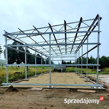 7x20 Nowa konstrukcja stalowa hali jednospadowa Skulsk