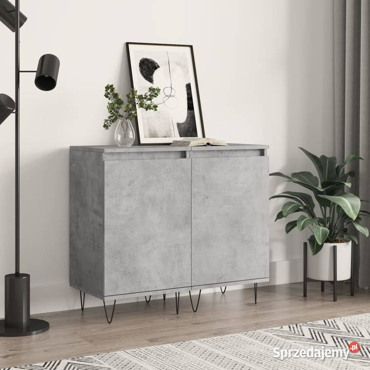 Szafki 2 szarość betonu 40x35x70 WM831061 mazowieckie Warszawa
