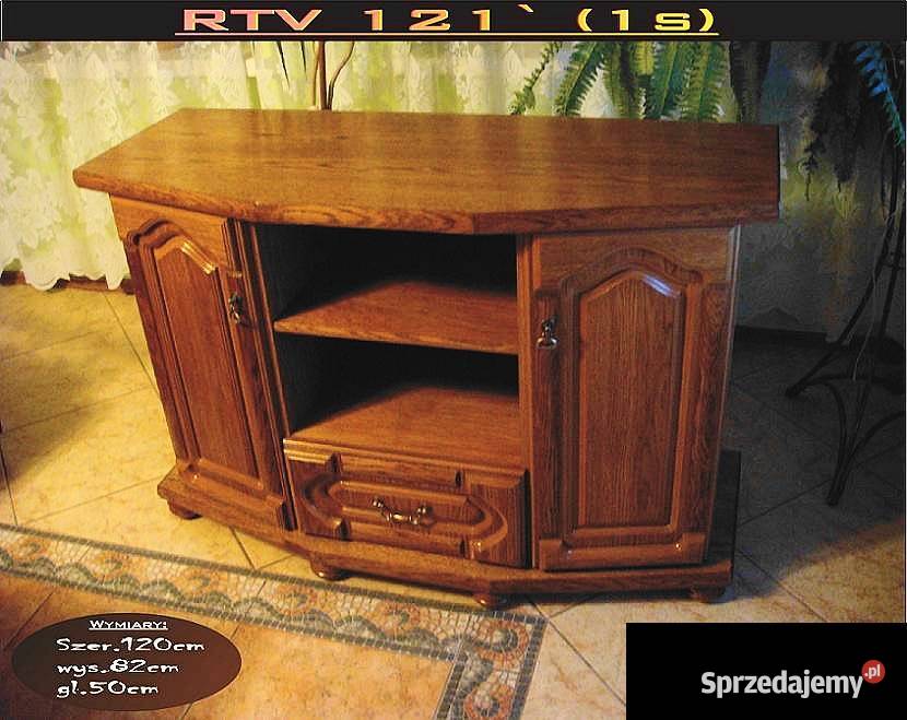 Komoda RTv 121 Dąb Naturalny Rustikal Bekas Oleśnica sprzedam