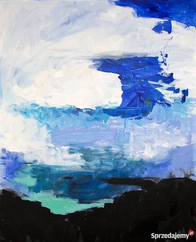 Akryl na płótnie ABSTRAKCJA obraz artystki Katowice sprzedam