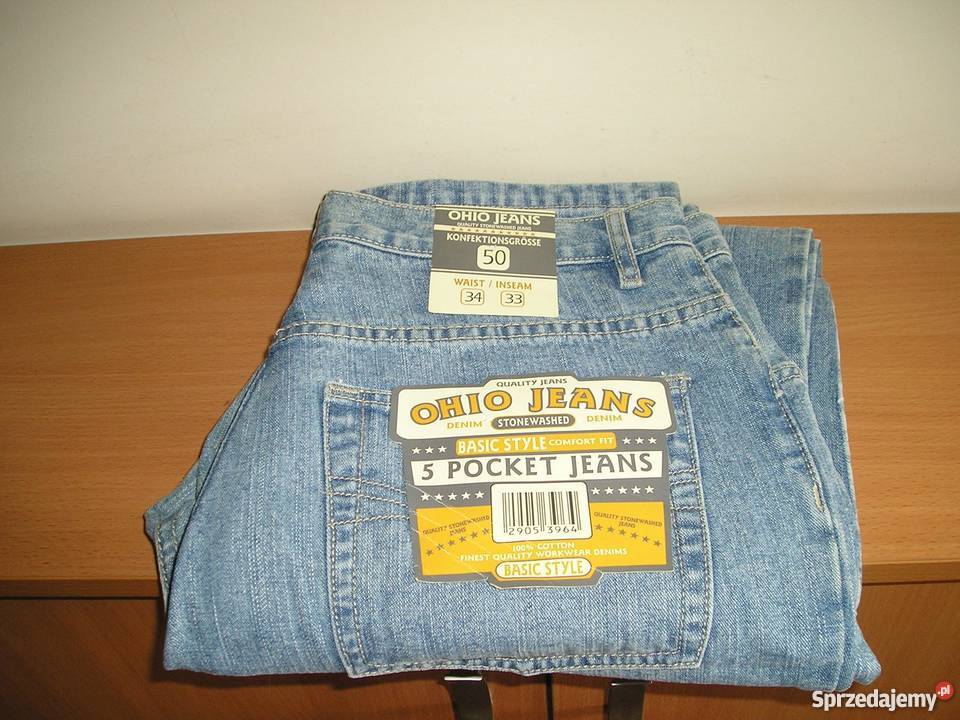 OhioJeans nowe spodnie męskie 3433 sprzedam