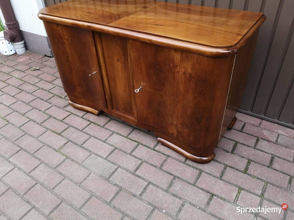 Komoda Szafka RTV ARTDECO Orzech Niska Stara wielkopolskie Swarzędz