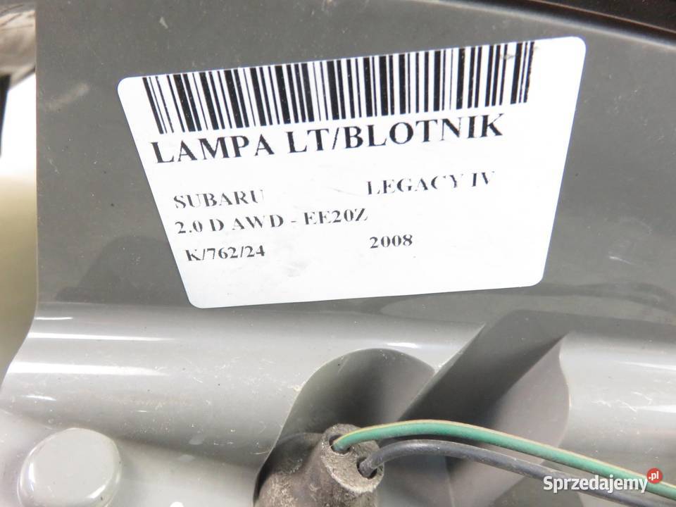 LAMPA LEWA TYLNA SUBARU LEGACY IV BL 2008 sprzedam