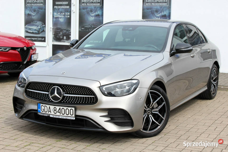 Mercedes E 220 4x4 SalonPL FV23 AMG Night