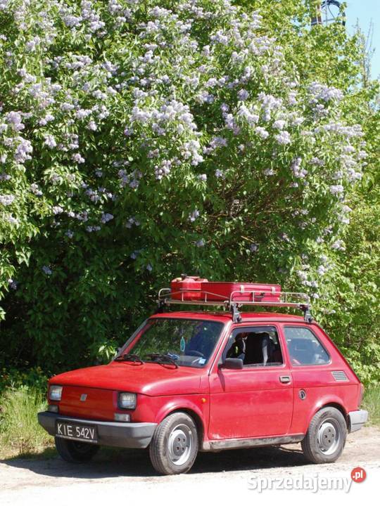 Gadżet 126P Walizeczka dachowa oryginał początek Warszawa