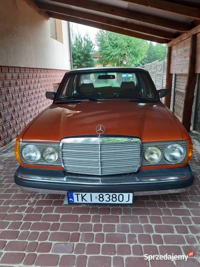 Mercedes w123 z Kalifornii Klimatyzacja Zamiana aluminiowe felgi Kielce