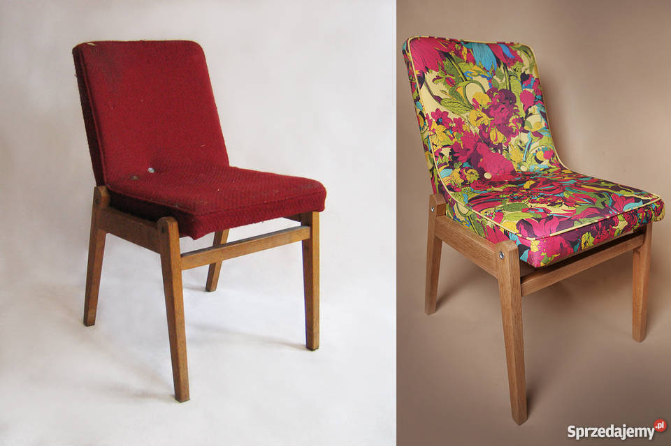 RENOWACJA fotele krzesła stoliki PRL dolnośląskie Wrocław sprzedam