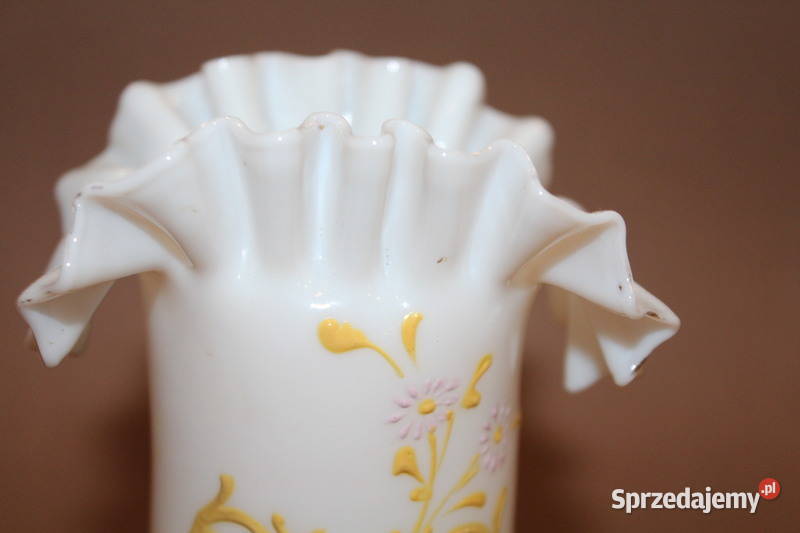 Szklany wazon w stylu rokoko 1577 zachodniopomorskie Szczecin