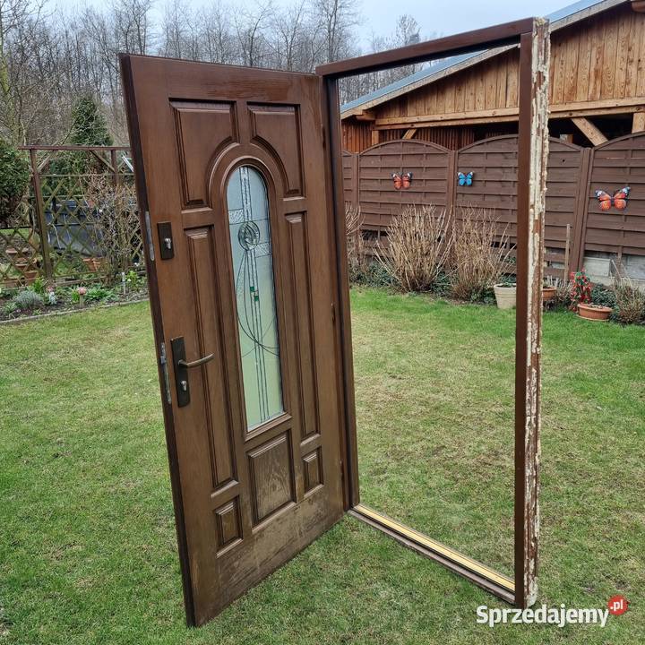 Drzwi Wejściowe Zewnętrzne LEWE Vikking opolskie Nowy Świętów