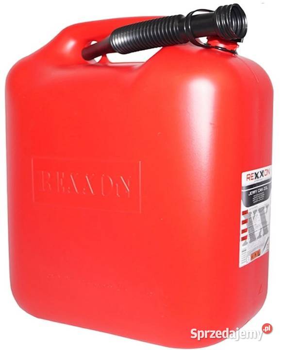 REXXON 20L KANISTER Z LEJKIEM ZBIORNIK BAŃKA Piły Opalenica