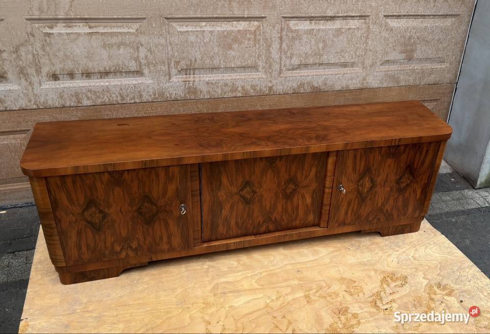 KomodaSzafka RTV Orzech 180 Art Deco Antyk