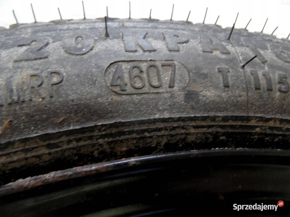 OPEL VECTRA C koło dojazdowe 1157016 92M 5x110 Koła świętokrzyskie