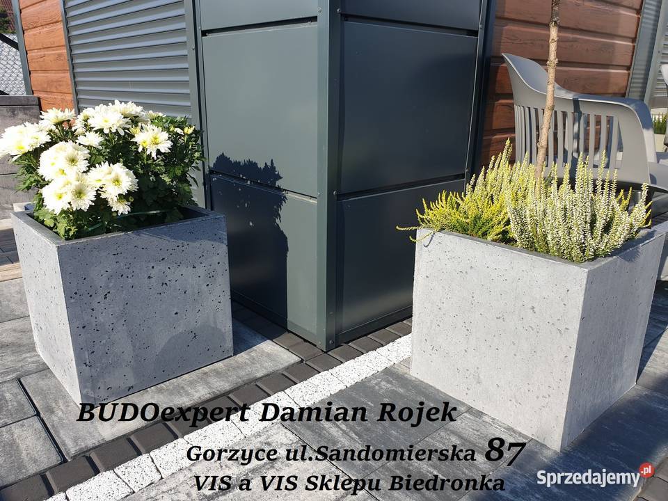 Donica beton architektoniczny 30 x 60 x 40 podkarpackie Stalowa Wola