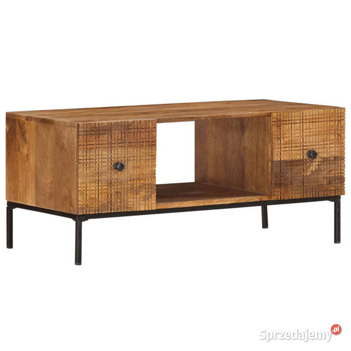 Stolik kawowy 90 x 45 x 40 lite drewno mango Warszawa