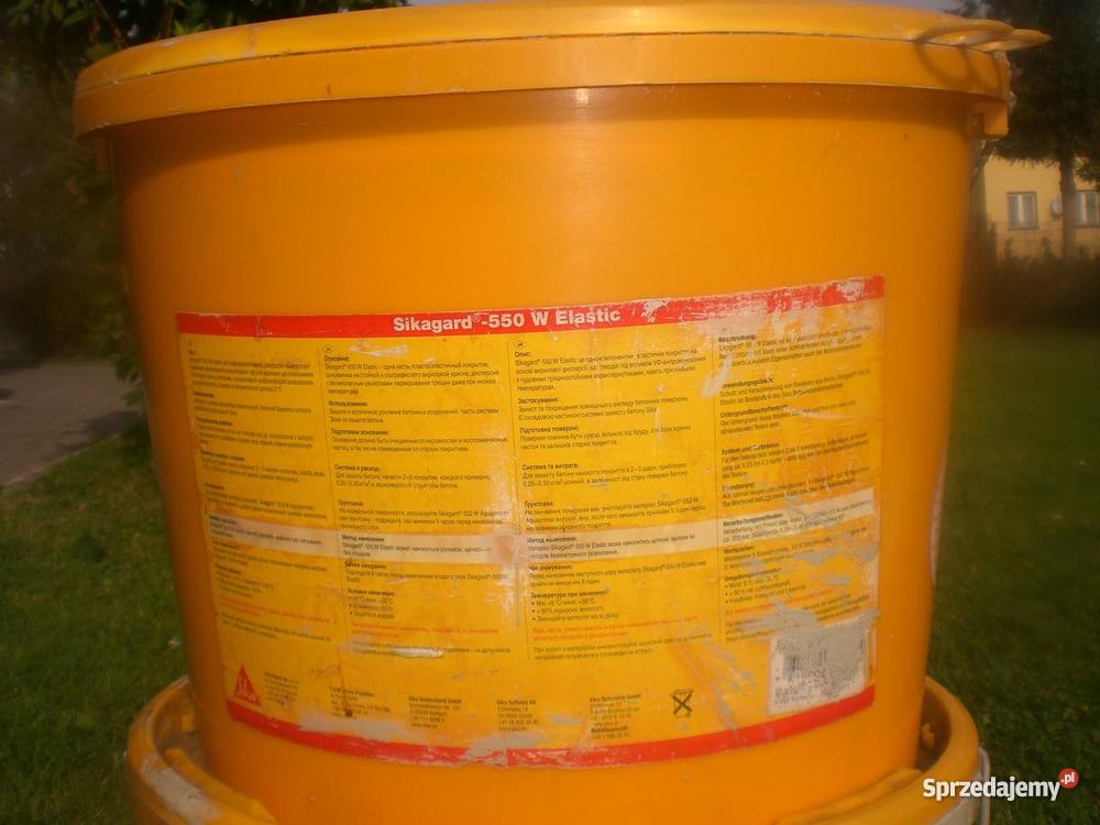 Sikagard 550W Ściany i elewacje Lipowa sprzedam