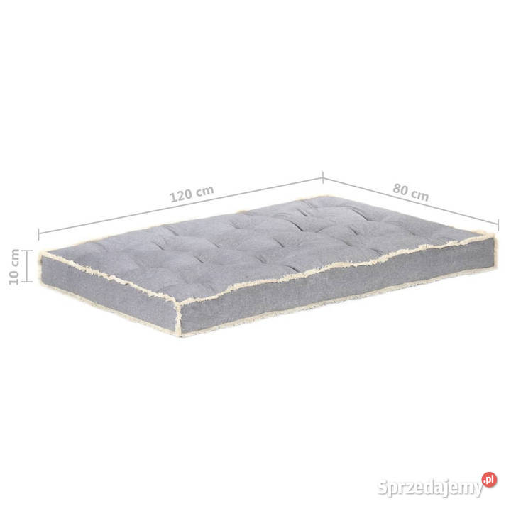 Poduszka na sofę z palet antracytowa 120x80x10 mazowieckie Warszawa