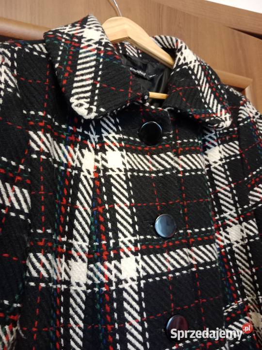 płaszcz kratka Poznań sprzedam
