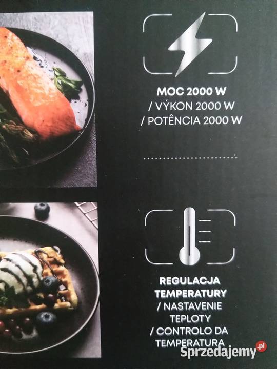 NAJTANIEJ Grill 2 w 1 Gofrownica 2000W z Reg Zabrze