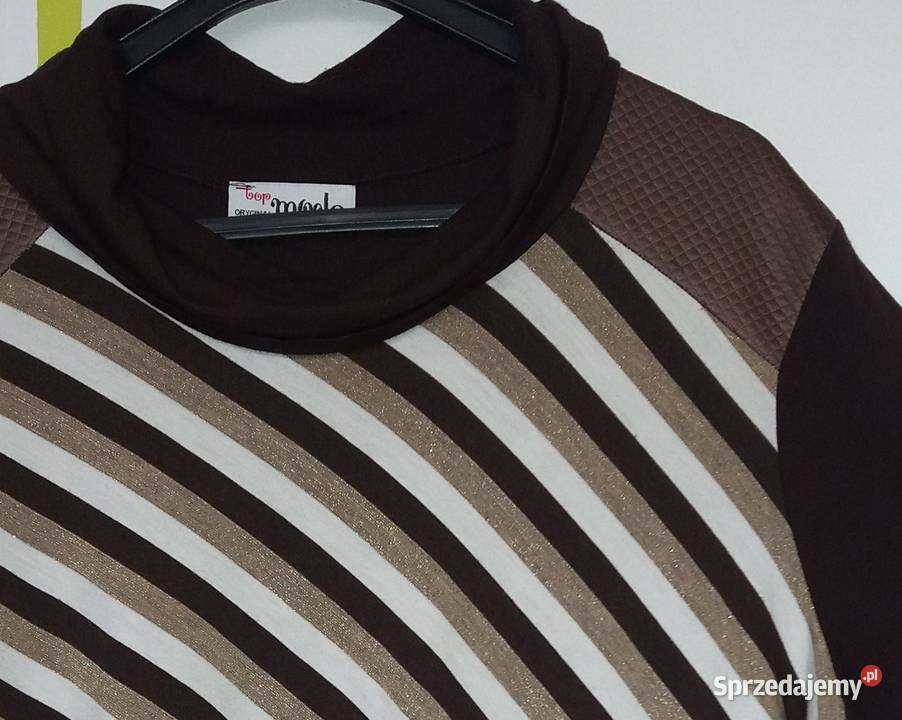 XLXXL5052 Brązowa wygodna tunika bop mode Gliwice