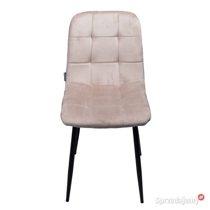 Zestaw 2 krzesło tapicerowane welurowe do salonu wielkopolskie sprzedam