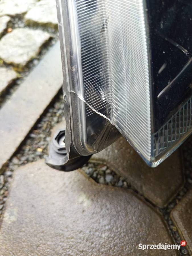 Reflektor lewy fabia 3 soczewka orginalny