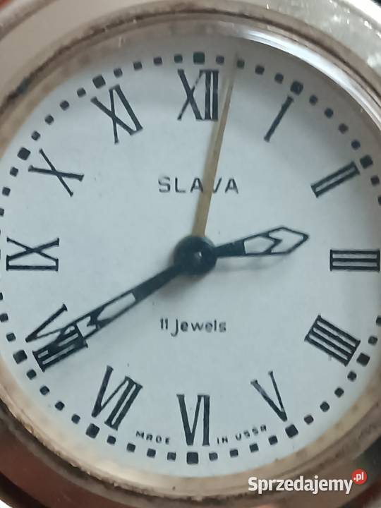 Zabytkowy budzik SLAVA ZSRR radziecki zegar podkarpackie Rzeszów sprzedam