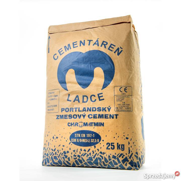 Cement Portlandzki Szary CEM II BM 325R BETON Materiały budowlane małopolskie Kraków sprzedam