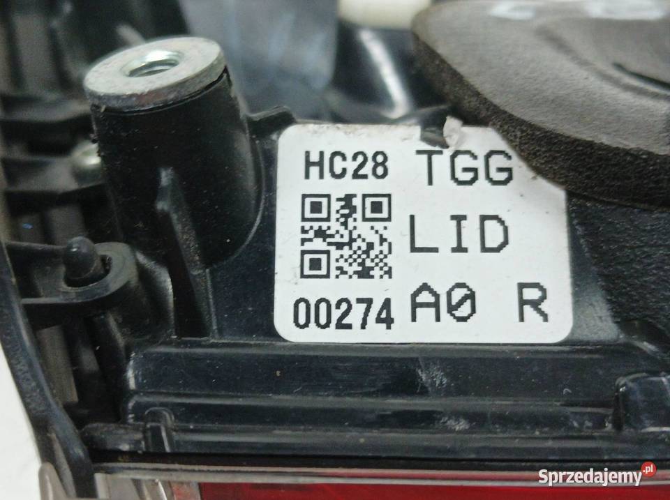 LAMPA TYŁ W KLAPĘ PRAWA EUROPA Honda Civic X Lampy tylne